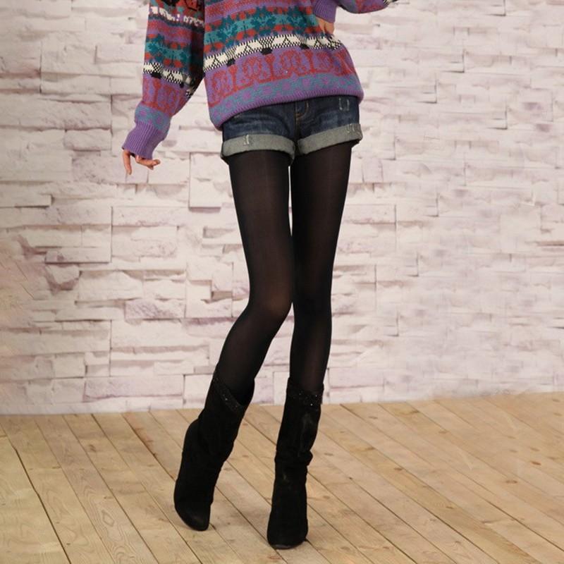 Product Introduction of Women's Leggings/Fashion Plush Warm Pants 7