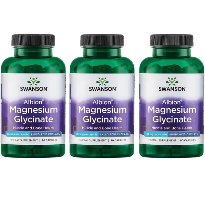 Swanson albion magnesium glycinate 90 capsules 0