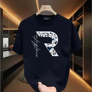 Kaos Pria Lengan Pendek Bahan Katun  Model Terbaru Gaya AmerikaPakaian Berkualitas kaos  Dasar Pria Kaos Santai Kaos Hipster Kaos yang dicetak t-shirt  Pria&Wanita shirt  kata  kata