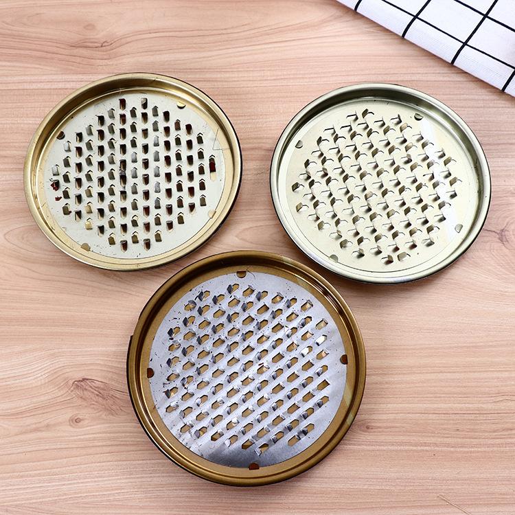 HỘP ĐỐT NHANG MUỖI inox Có Quai xách chống nóng an toàn khay đựng hương muỗi có nắp tiện lợi 8