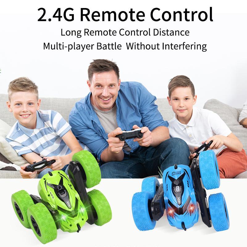 Product Introduction of 360 Degree Rotating Stunt Remote Control Car, 1 Set 4WD Rechargeable Toy Car, Remote Control Car for Teenagers, Birthday Gift 3