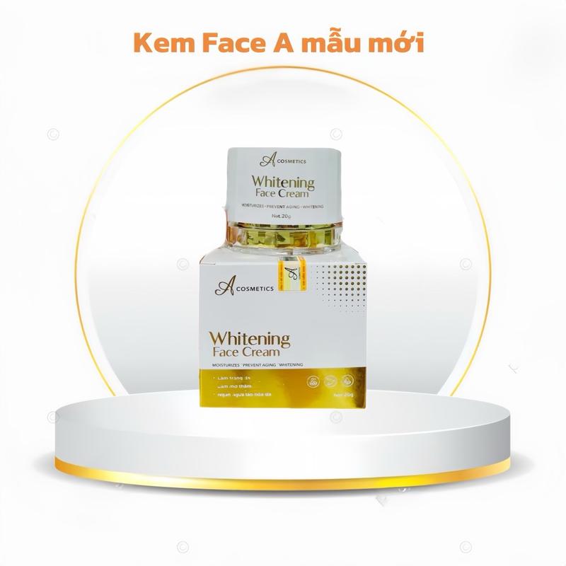 Kem Face Pháp  A Cosmetics Mỹ Phẩm Phương Anh Whitening Face Creams A Mẫu Mới 2024 Làm Đẹp Da Skincare Dưỡng Ẩm Da