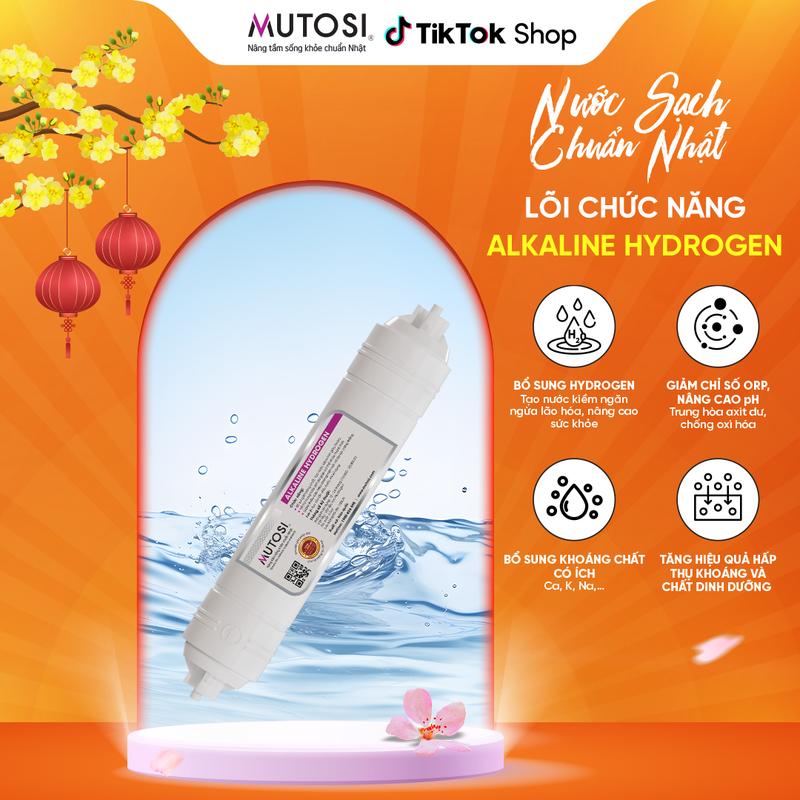 Lõi số 8 - Lõi Alkaline Hydrogen Việt Nam - Lõi lọc cho máy lọc nước thông minh chính hãng Mutosi suamay loc nuoc