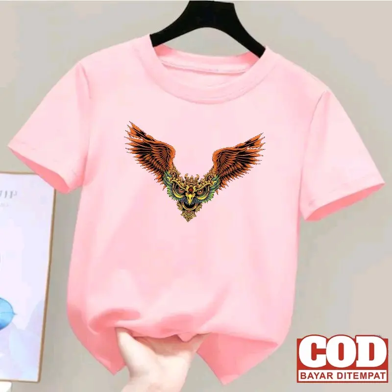 Baju kaos anak cowok-cewek owl batik | kaos unisex owl batik | kaos murah 4
