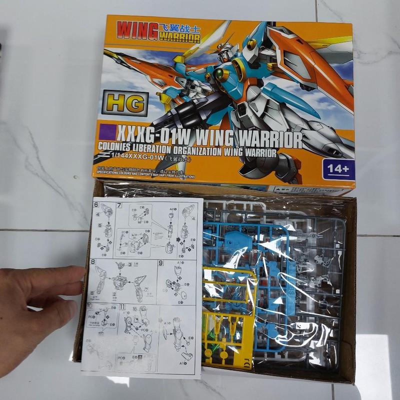 Mô Hình Lắp Ráp HG 1/144 XXXG - 01W WING WARRIOR Gundam - Hàng có sẵn giao ngay