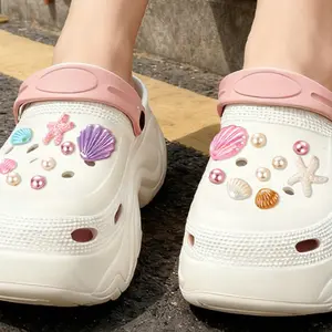 Aksesori sandal wanita hiasan lucu bunga sepatu dekorasi DIY yang bisa dilepas