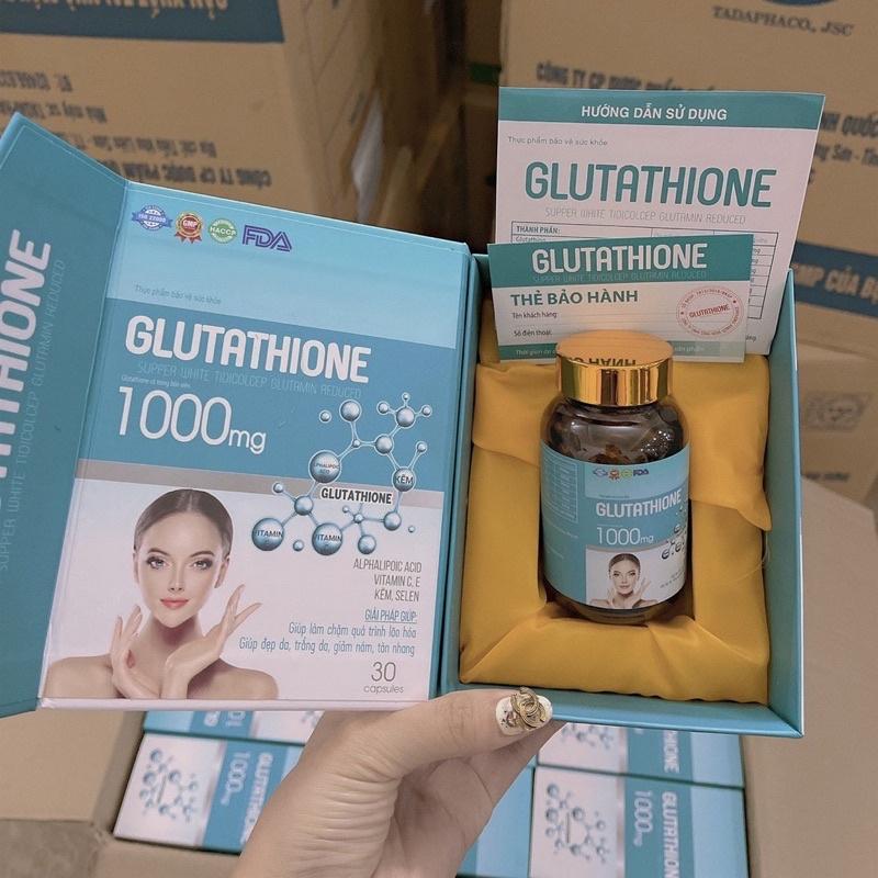 Product Introduction of COMBO 2 HỘP Viên Uống GLUTATHIONE 1000mg hộp 30 viên 11