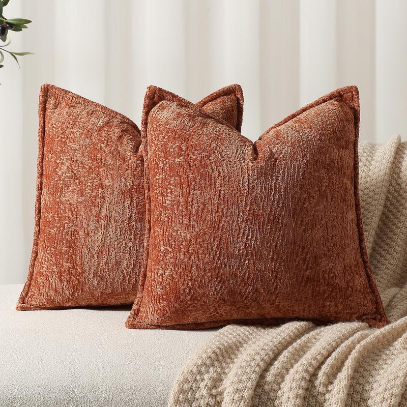 Orange boho orders throw pillow