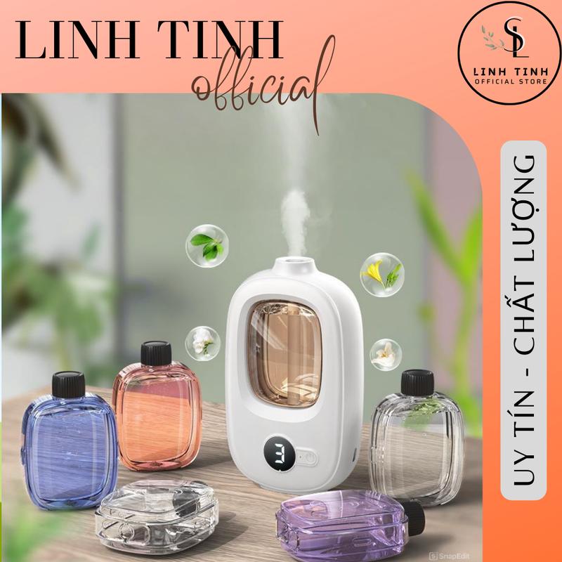 Máy xông tinh dầu mini, máy xịt thơm phòng tự động, hiệu suất cao - Máy phun sương tạo ẩm nhỏ gọn, để bàn, để ô tô, phòng khách, nhà tắm Phun Tinh Dầu Máy Khuếch Tán Tinh Dầu may tao amphunsuong máy xông hơi