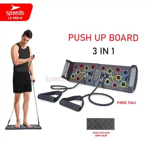 SPEEDS Push Up Stand Bar 3in1 Alat Bantu Push Up Bar Olahraga Handles Outdoor 069-6