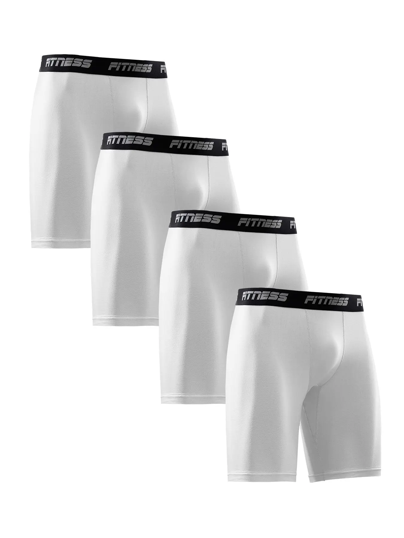 Men's Letter Tape Sports Boxer Brief, Breathable Comfortable Sports Underwear for Daily Wear, Men's Underwear for All Seasons， Mens Underwear