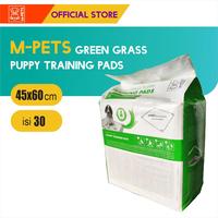 Gambar M-Pets 5 Layer Green Grass Dog Training Pad 45x60 cm 30 Pcs / Latih Pee dari M-Pets Volk Pets Indonesia Kota Tangerang 3 Tokopedia