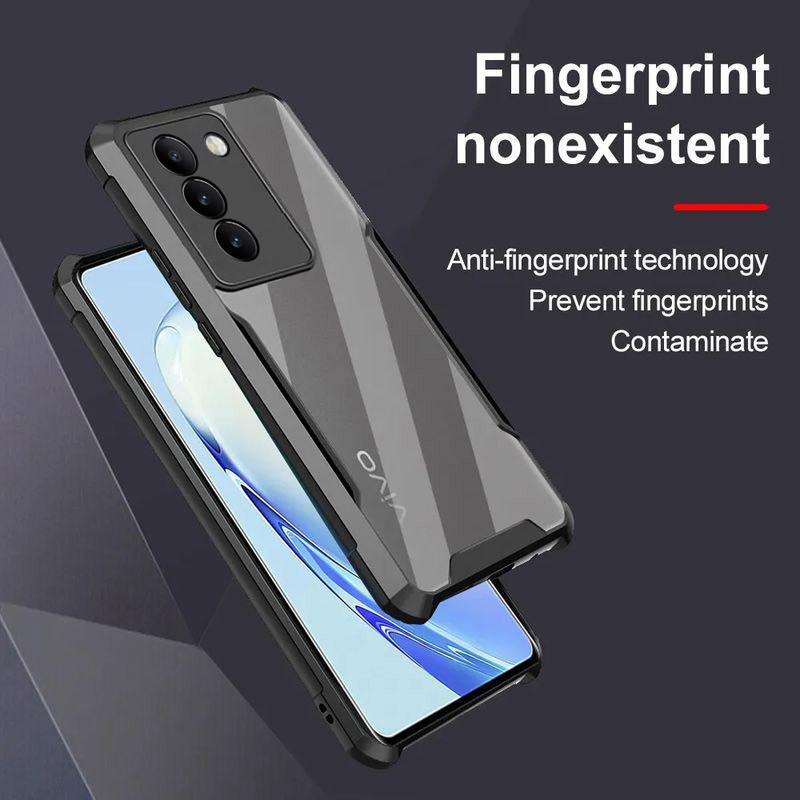 Product Introduction of OPPO A3 Pro 5G 2024 Shockproof Case For OPPO A3Pro A 3 OppoA3 5G 2024 Phone Casing Back Cover Clear View Transparent Acrylic Shockproof Bumper Soft TPU Edge All Include Anti Drop 7