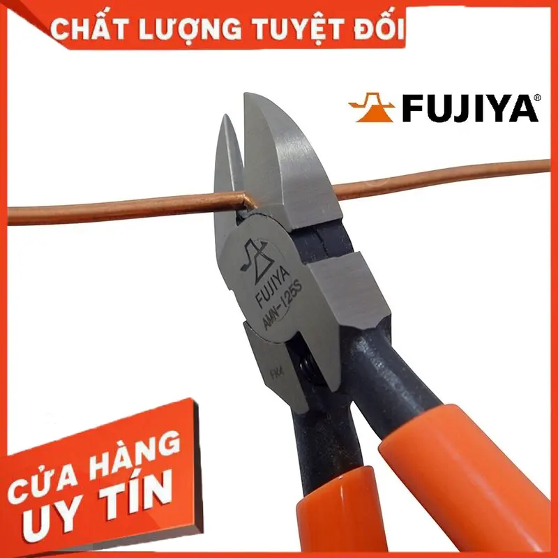 Kìm cắt mini Fujiya AMN-125S 5"/125mm Nhật Bản 0