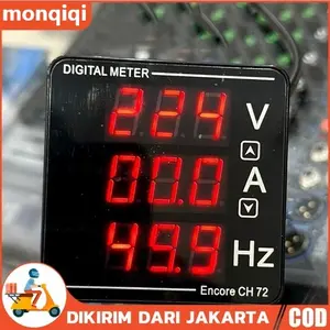 Voltmeter Ampere Meter VAHz120A HZ Meter Digital 3in1 500V 120A CH-72 VAHz