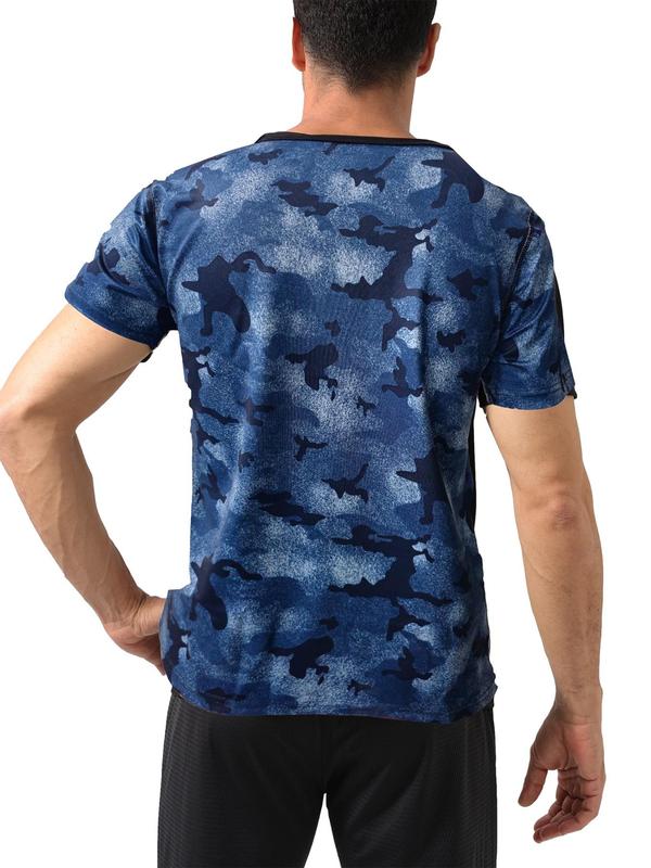 Men's Round Neck Sweatproof Shapewear Tee, Breathable Comfortable Short Sleeve T-Shirt, Shaper for Men, Underwear for All Seasons 5