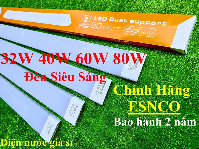 Đèn led bán nguyệt 0.6m - 1m2 32W 40W 60W 100W ESNCO loại siêu sáng 7000K vui lòng mua từ 2 sp