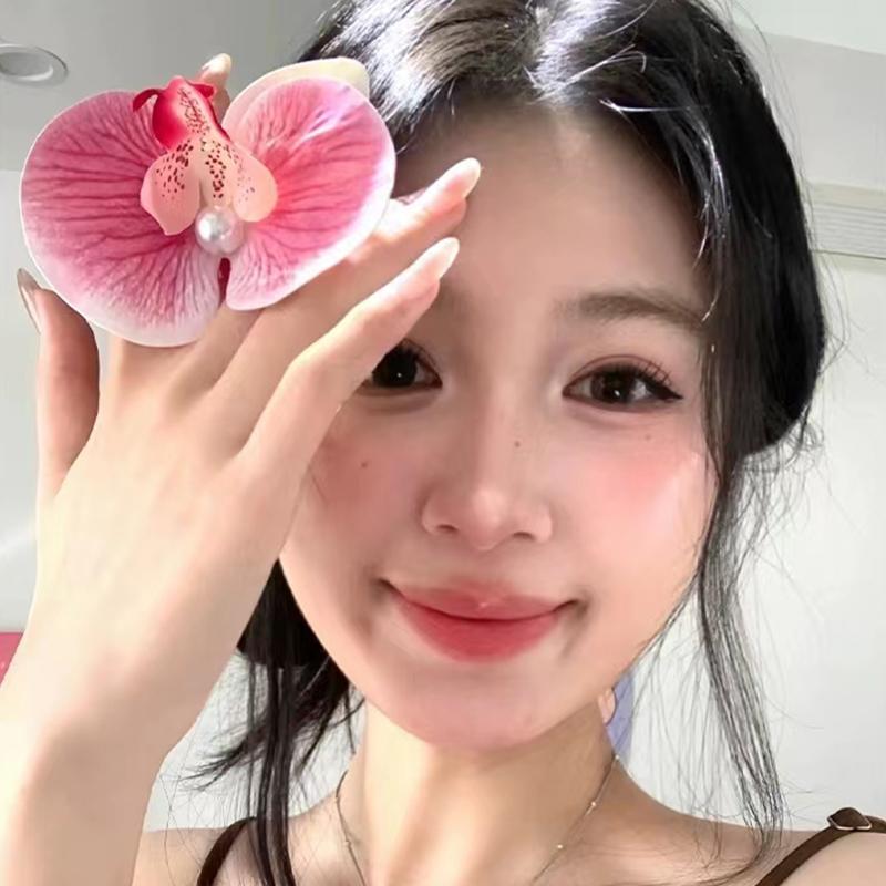 Product Introduction of Flower Hair Clips Butterfly Orchid Floral Alligator Clips for Women Girls Bridal Wedding Accessory Beach Party Wedding Decor 22