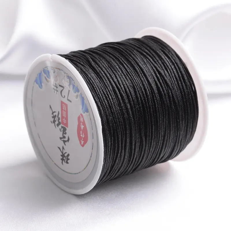 Dây Đeo Vòng Tay Dây Hạt, Nhiều Màu, Dày 0,8Mm, 6 Màu Âm Lượng Không Lặp Lại, Dây Đeo Vòng Tay Và Vòng Cổ, Thích Hợp Để Làm Vòng Tay Và Mặt Dây Chuyền Thủ Công, Dây Làm Trang Sức, Hoàn Hảo, 45 M / Dòng 5