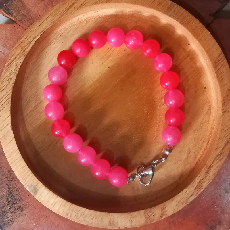 Gelang batu alam bulat Borneo 0
