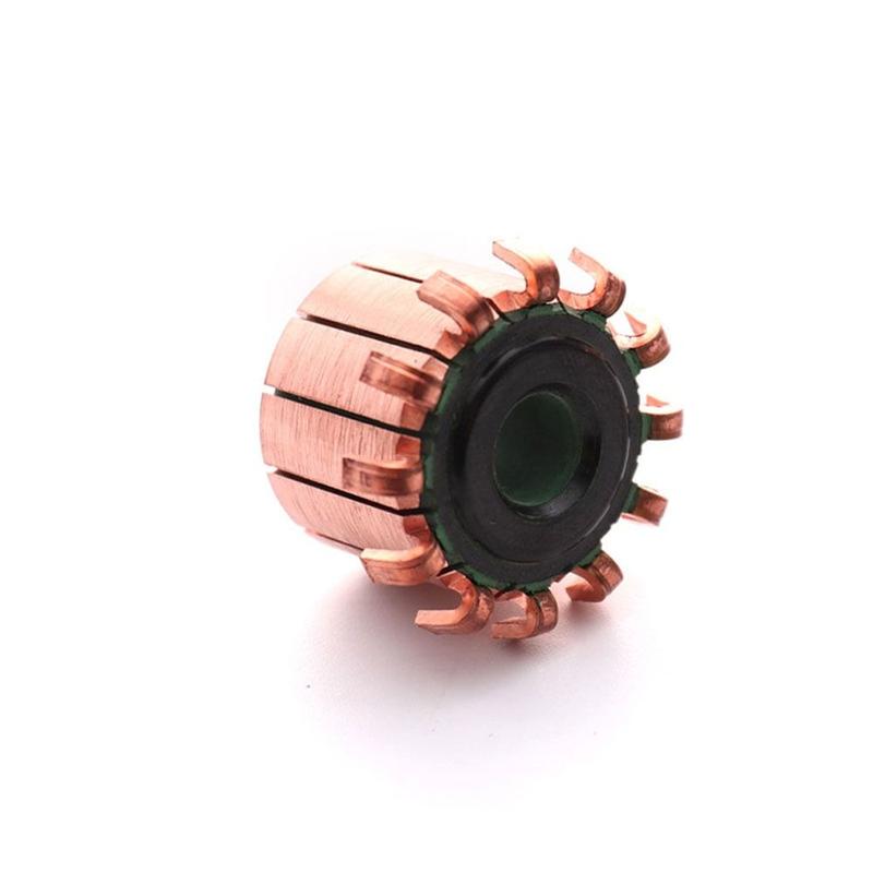Product Introduction of Replacement 23*8*19.5mm/0.91*0.31*0.76" Electric Motor Commutator Copper 12 Gear Teeth OD Copper Wire Feeder Commutator Home Appliances 15