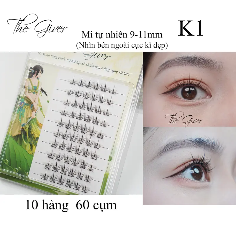 mi chùm The Giver mẫu mới kĩ thuật làm gân nhỏ lên mắt tự nhiên 0