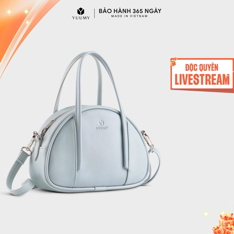 ( Độc Quyền Livestream ) Túi xách cầm tay đeo chéo da nữ dáng hến dễ thương YUUMY Seasand YN233