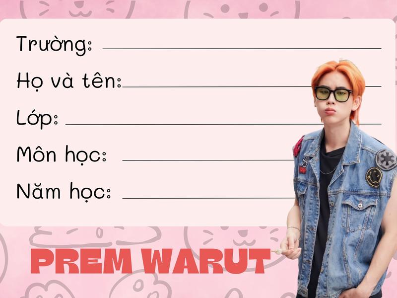 Nhãn vở BounPrem (16 cái) - có keo dán 2