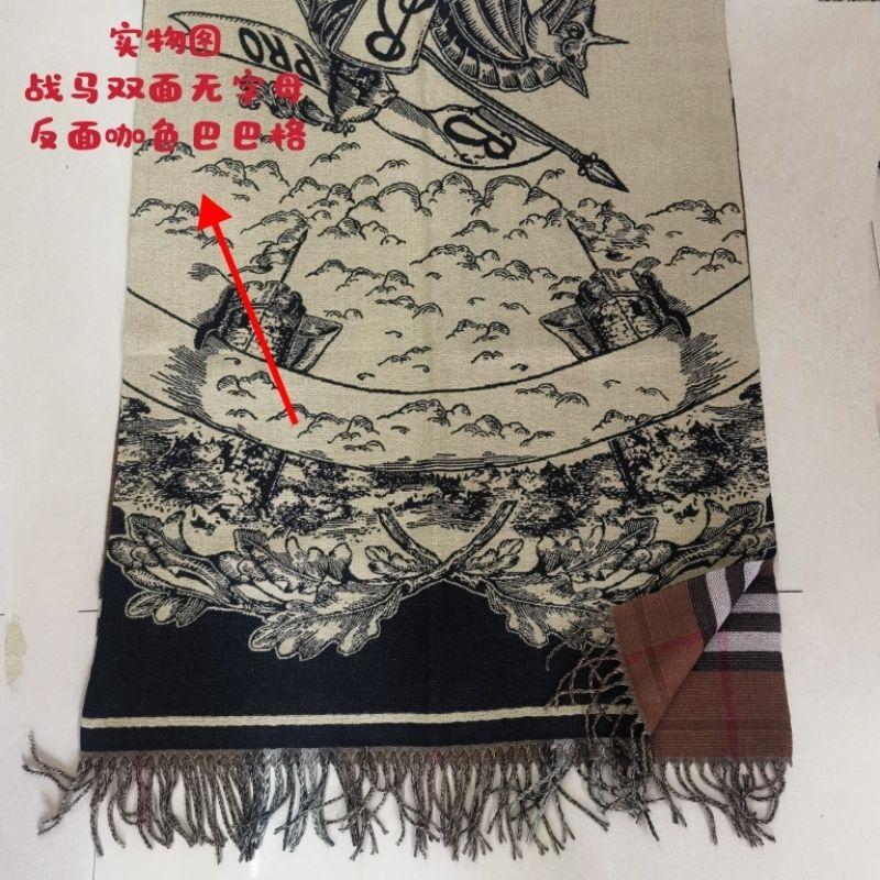 Product Introduction of Khăn Quàng quàng cổ cashmere nhân tạo hai mặt, họa tiết kẻ sọc ngựa, dành cho phụ nữ, thời trang mới cho mùa đông, tua rua, khăn quàng choàng bên ngoài ấm áp, thương hiệu nổi tiếng Hoa Women 9