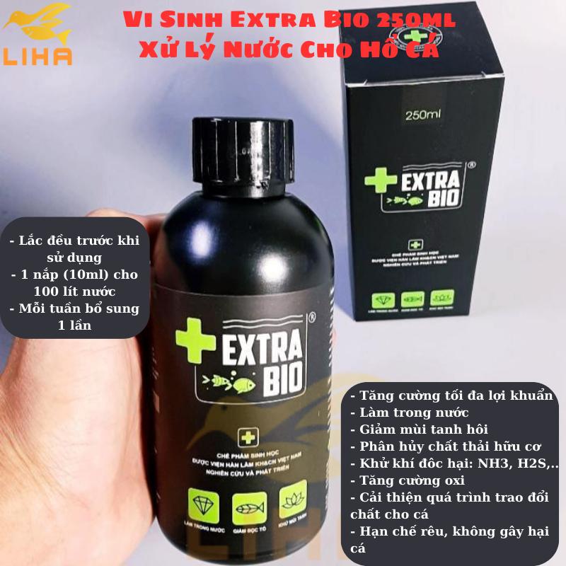 Vi Sinh EXTRABIO | Chế phẩm vi sinh Extra bio làm trong sạch nước, khử tanh cho bể cá cảnh, thuỷ sinh 2