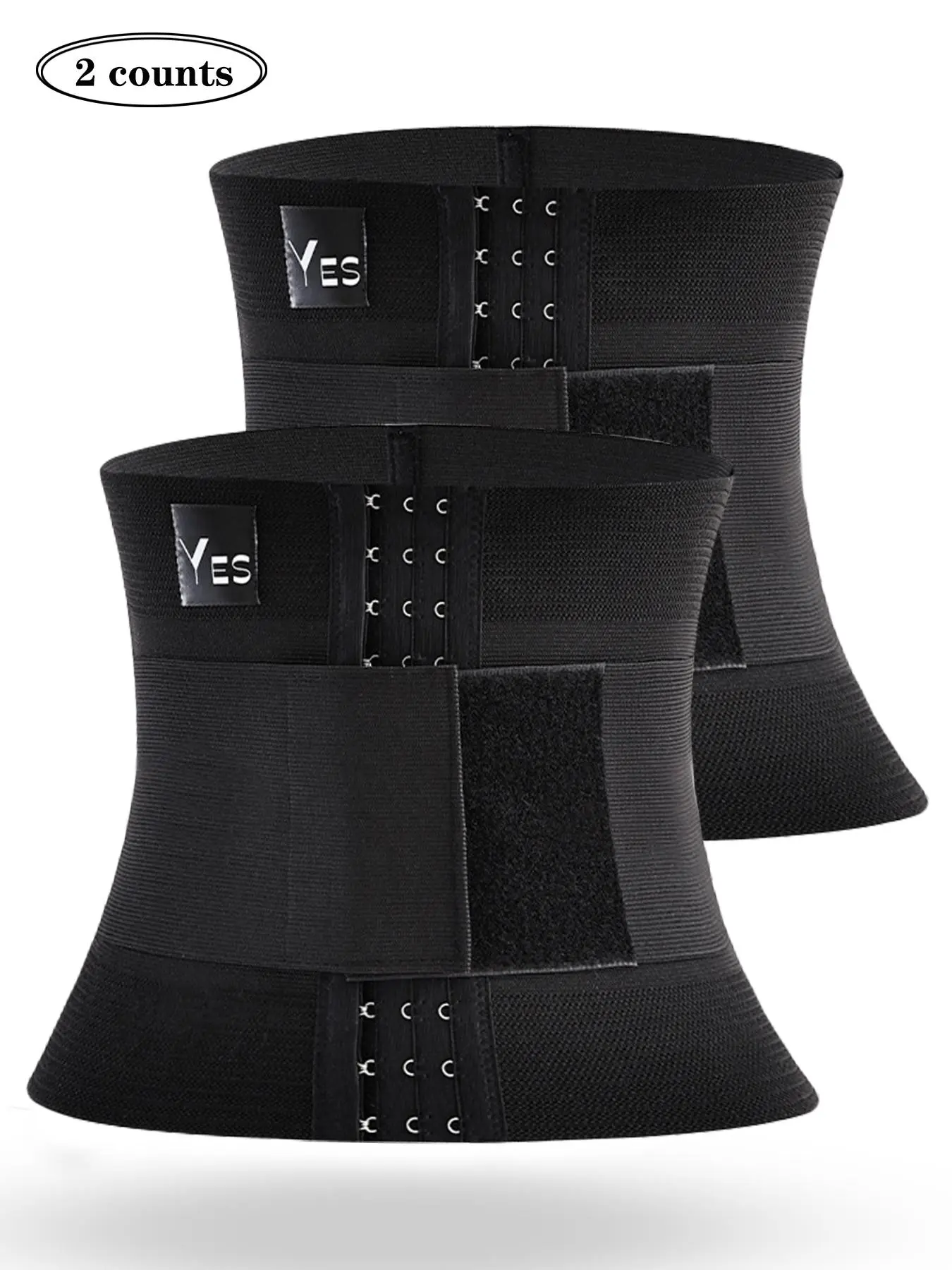 Women's Solid Color Hook & Eye Front Shapewear Belt, Breathable Comfortable Tummy Control Shaper, Ladies Shapewear for Daily Wear