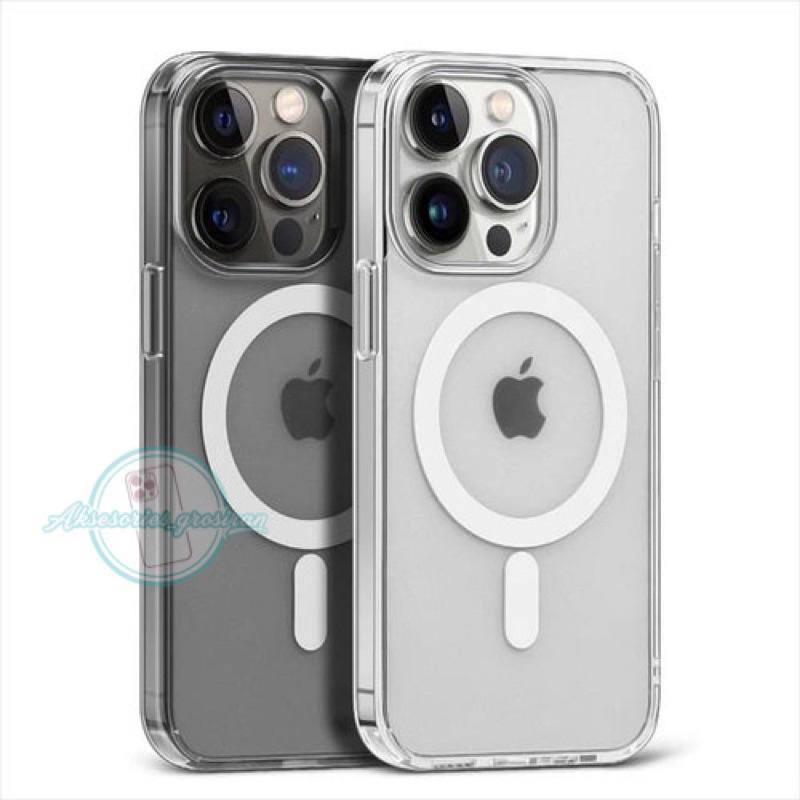 [ + PACK BOX ] Case Magsafe IPHONE 7 7+ 8 8+ SE 2 2020 X XS MAX XR 11 12 13 14 15 16 PRO MAX 14+ 15+ 16+ PLUS Magnetic Case Clear Hybrid Bumper Casing 0
