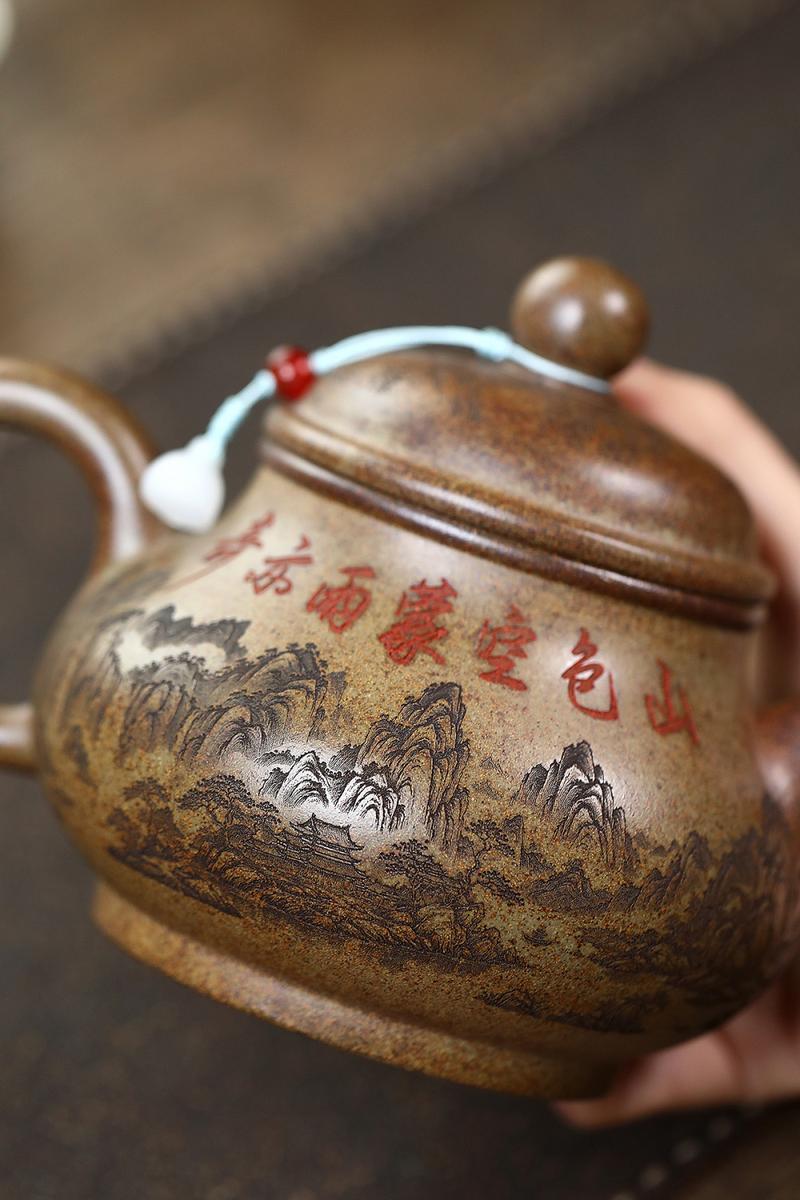 Product Introduction of Authentic Yixing Zisha Teapot - 100% Handmade Chinese Tea Set for English Breakfast/Earl Grey (Premium Gift for CNY/Mid-Autumn) 8