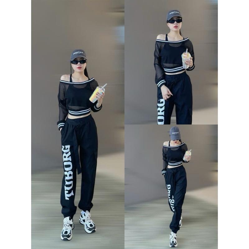 Product Introduction of Quần jogger túi hộp thể thao nữ chất kaki cao cấp, tập gym,zumba, aerobic dance, dân vũ shullfdance 29