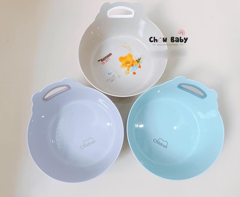 Chậu rửa mặt tai gấu children cho bé