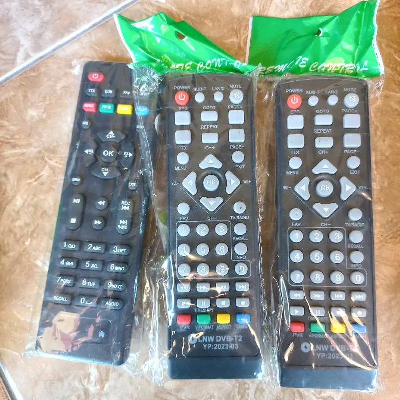 Remote STB advance asli plus baterai ABC AAA A3 remot set top box advan universal multi setobok settopbox setobox DVB-T2 TV digital 4