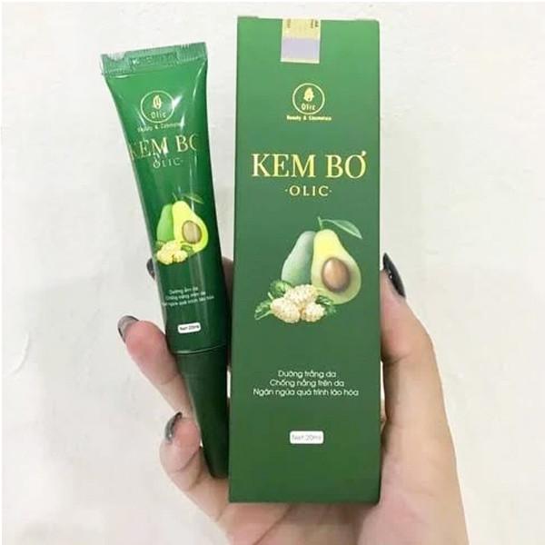 Kem Bơ Olic Nano 20gr – Dưỡng Da Sáng Từ Bên Trong  Làm Đẹp Da Chăm Sóc Da Dưỡng Ẩm Da Skincare Nữ