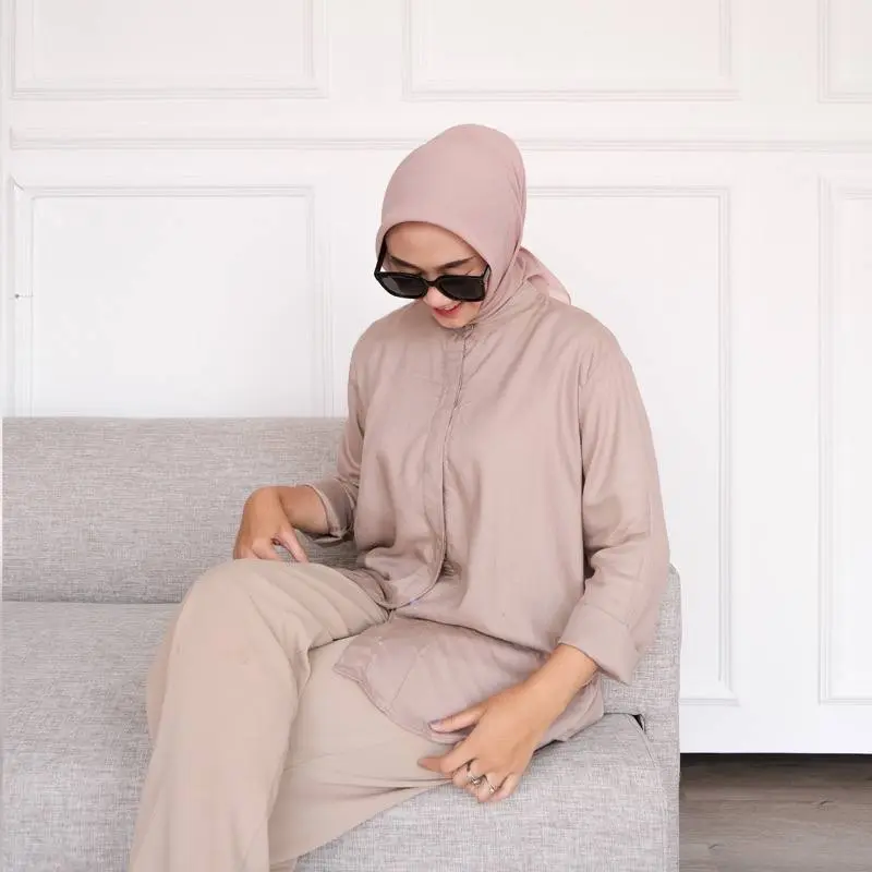 Kemeja Maudy Rayon Oversize 3