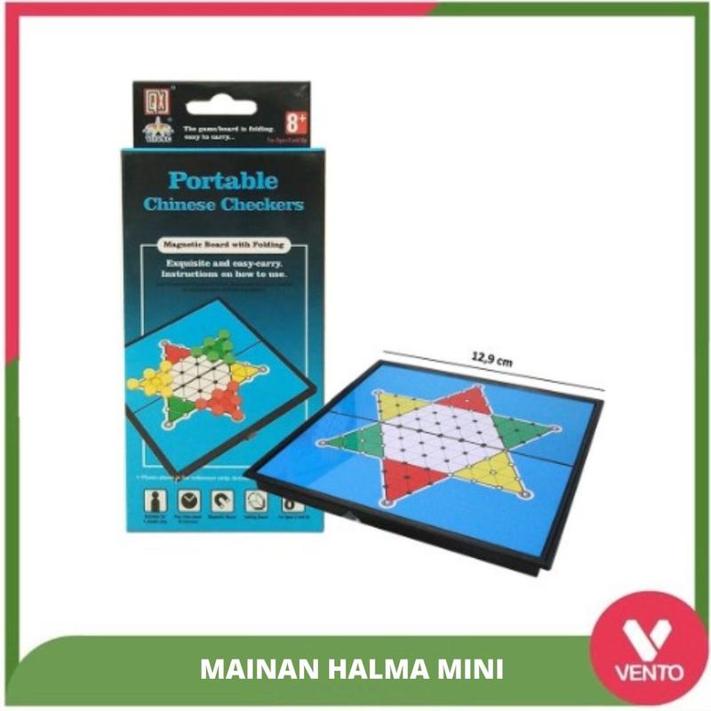 Mainan Catur Magnetic Mini Board Game Portable - Ludo Magnetic Mini 2