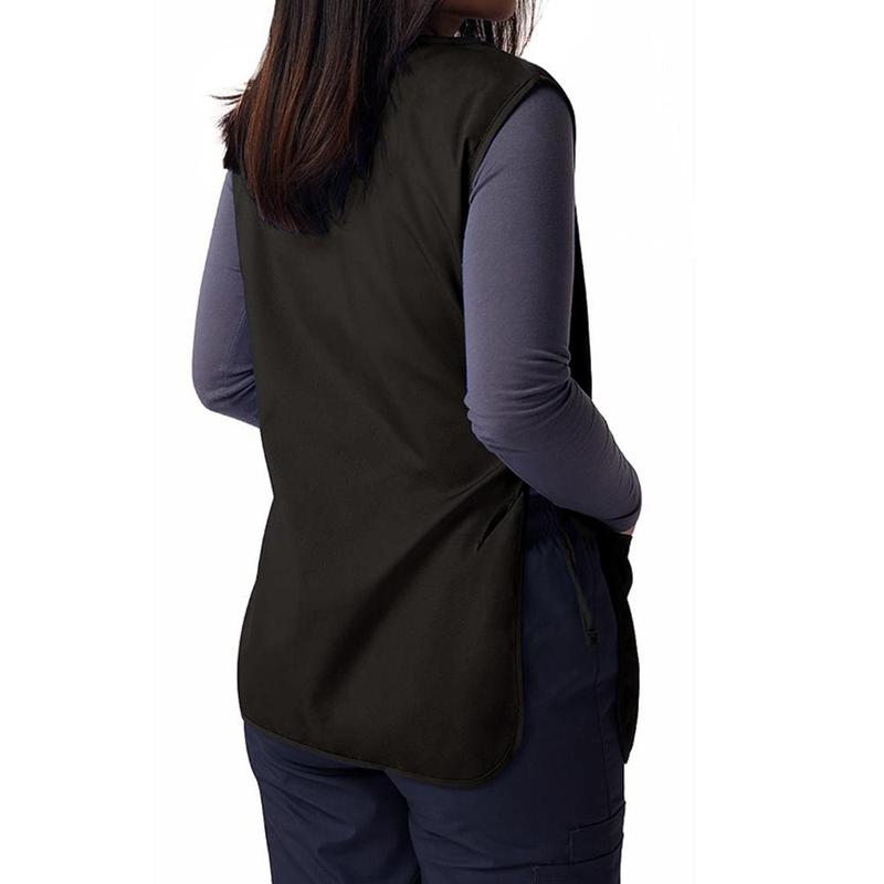 Product Introduction of Mixed Color Hairdresser Apron, 2 Counts Solid Color Tie Side Vest Apron, Salon Work Apron 14