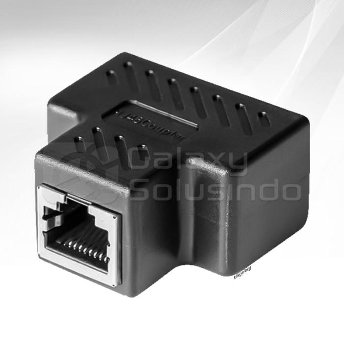 Gambar Barrel RJ45 CAT6 1-2 Coupler LAN Connector dari GASOL KALIURANG Kota Malang Tokopedia