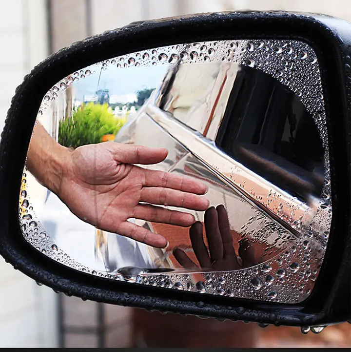Miếng dán chống bám nước mưa trên kính hậu xe ô tô 4