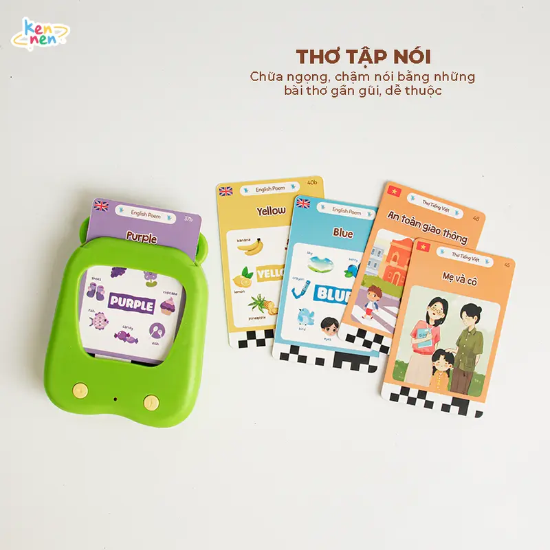 KENNEN Máy đọc song ngữ 100 truyện thơ Anh Việt phiên bản Noel 3