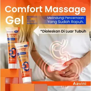 Stok siap【Beli 1 Gratis 1】 Pengiriman Aavini Comfort Massage Cream Gel gastrointestinal, membersihkan usus dan buang air besar meringankan gastroenteritis kronis