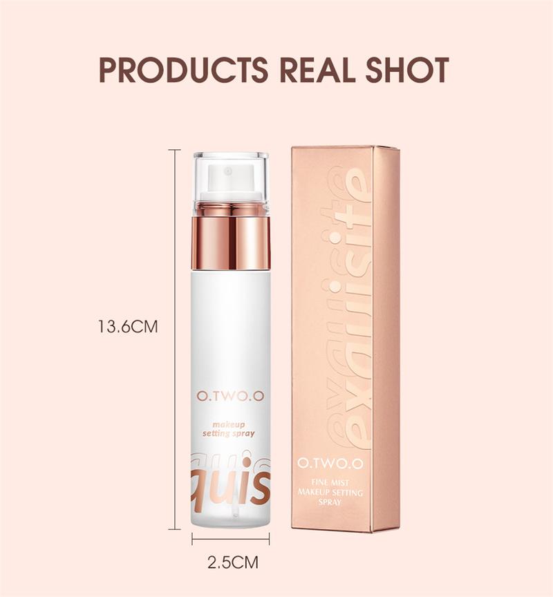 Product Introduction of O.TW O.O Oil Control Fine Soft Yarn Makeup Spray Hydrating No Makeup Quick Film Long-lasting Makeup Spray 50ml 33