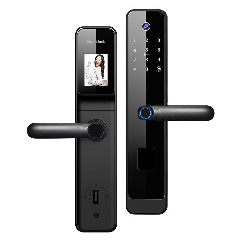 Product Introduction of Fingerprint Lock Home Password Lock Smart Door Lock Anti-theft Door Entry Electronic Lock Smart Fingerprint Lock 5