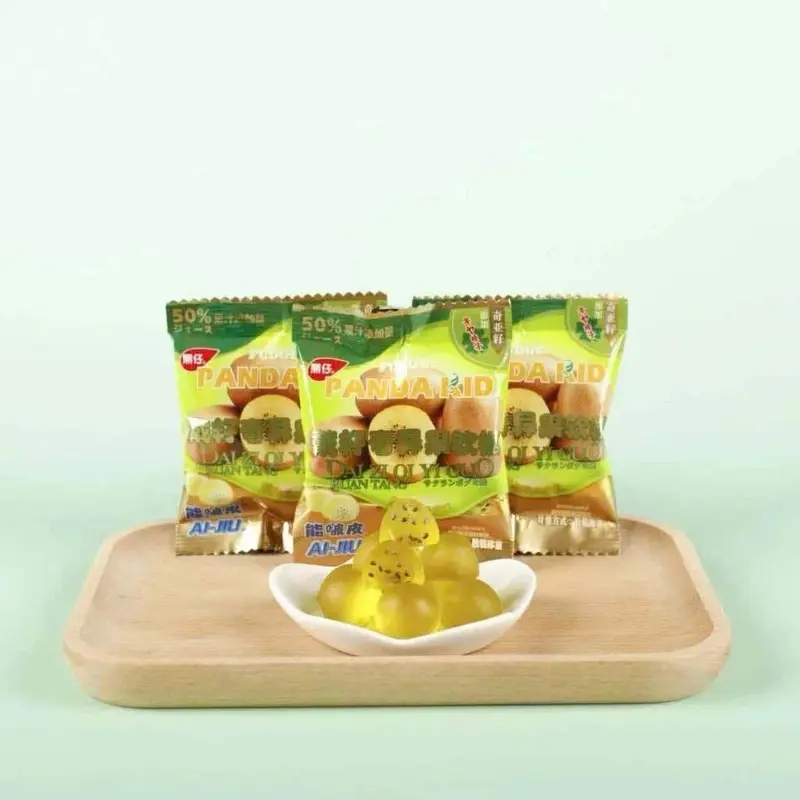 Kẹo Dẻo Trái Cây Bóc Vỏ 8D Panda Kid 19 vị tự chọn Quyền Béo Food 2