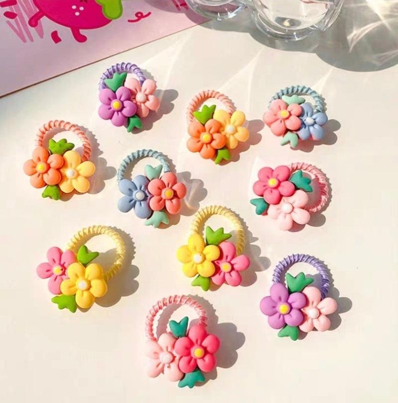 Product Introduction of Dây Buộc Tóc Hoa Cho Trẻ Em, Cho Bé Gái, Dây Buộc Tóc Bện, Phụ Kiện Tóc, Không Gây Tổn Thương, Đàn Hồi, Dây Buộc Tóc Tốt, Dây Cao Su Cho Tóc, Năm 2025 9