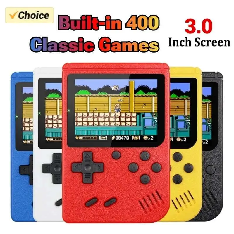 NEW Portable Retro Mini Video 8-Bit Handheld Player Built-in 400 Games AV Out Console Game Boy