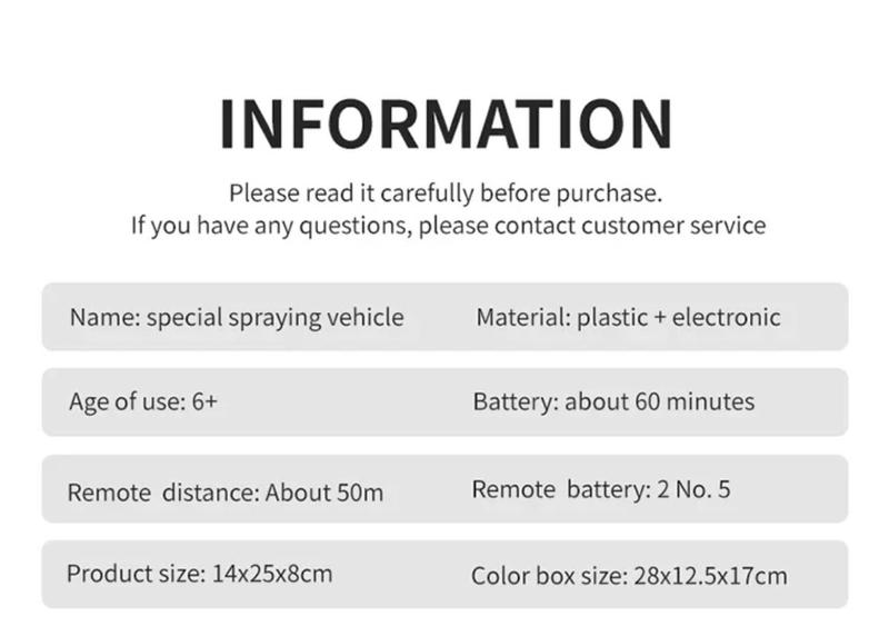 Product Introduction of 2.4G Remote Control Car Children's Toy Stunt Spray Car RC High-speed Off-road 4WD Light Music Drift Racing Birthday Gift 8